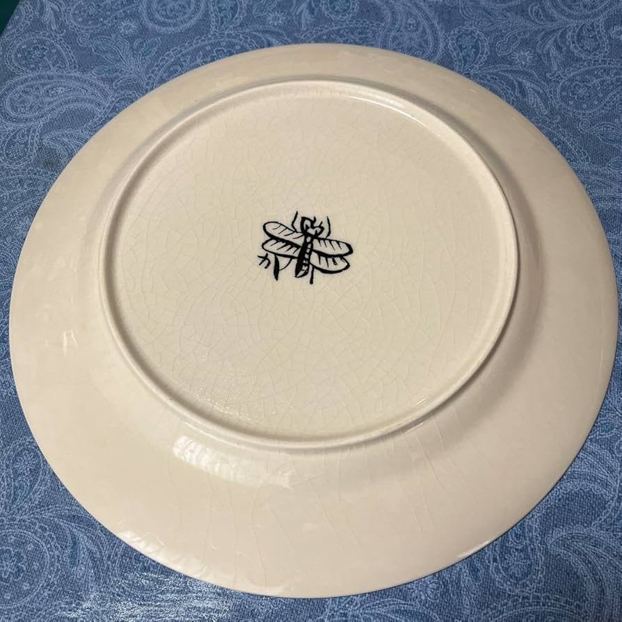 元代　麒麟図大皿　劉書芬　作 hn2741 上田照房写 四鰭獣口鉄瓶 般若勘渓作 約0.7